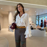 Blusa Folhos Ecu Omar | ba&sh