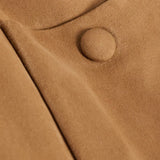 Jaqueta em Pele Camel Mila | ba&sh
