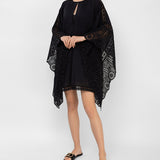 Vestido TWINSET com bordado inglês