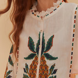 Vestido midi Pineapple FARM RIO