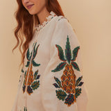 Vestido midi Pineapple FARM RIO