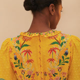 Vestido Delicate Flowers FARM RIO