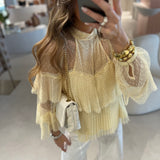 Wide leg jeans TWINSET brancas