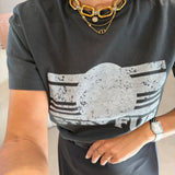 T-shirt Anthracite Rees | ba&sh