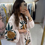 Vestido midi Pineapple FARM RIO