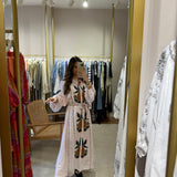 Vestido midi Pineapple FARM RIO