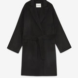 Sobretudo midi de fazenda Ottod'ame preto