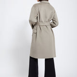 Sobretudo midi de fazenda Ottod'ame taupe