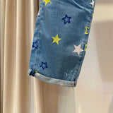 Calças de Ganga LOVE MOSCHINO com Estrelas