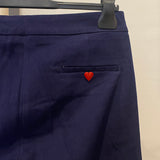 Calças de Ganga LOVE MOSCHINO em Azul Marinho