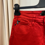 Calças Skinny Jeans LOVE MOSCHINO em Vermelho