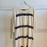 Vestido curto TWINSET com renda aberta