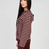 Pull com Capuz Nora Wine | VIOLETA
