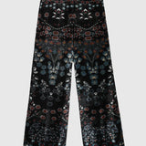 Calça pantalona Ross Folina Noir | VIOLETA