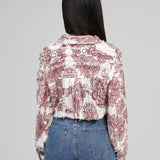 Camisa Sophina Bordeaux | VIOLETA