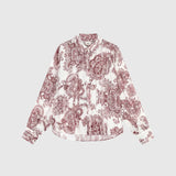 Camisa Sophina Bordeaux | VIOLETA
