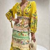 Vestido Delicate Flowers FARM RIO