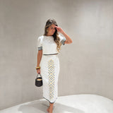 Conjunto Rosario em branco