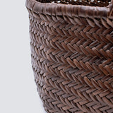 Mala de mão DRAGON DIFFUSION Bamboo Triple Jump small em castanho chocolate