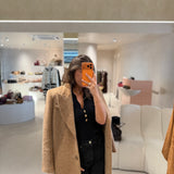 Casaco Comprido em Mistura de Lã Alpaca | TWINSET