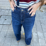 Jeans de Cintura Alta TWINSET em Denim | TWINSET