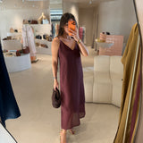 Vestido Longo Bordeaux | OTTOD'AME