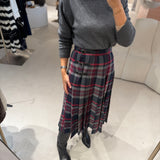 Saia Midi Kilt em Xadrez | Ottod’Ame
