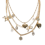Colar TWINSET em corrente com pendentes