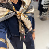 Lenço Estampa Foulard Camel | Liu Jo