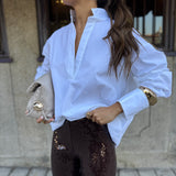 Calça em Lantejoulas Castanhas Timothe | SEMICOUTURE