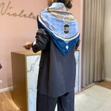 Lenço Estampa Foulard Azul | Liu Jo