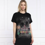T-Shirt preta TWINSET com desenho