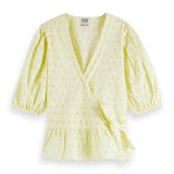 Blusa em bordado inglês Scotch & Soda