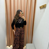 Pantalona Phlora Animal Print | VIOLETA