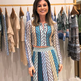 Saia Midi Tricotada Abigail | CECILIA PRADO