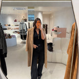 Casaco Comprido em Mistura de Lã Alpaca | TWINSET