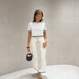 Conjunto Rosario em branco