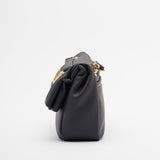 Mala de Ombro Envelope Medium Preta | Love Moschino