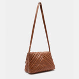 Mala de Ombro Acolchoada Camel | Liu Jo