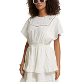 Vestido corto con bordado inglés de Scotch &amp; Soda