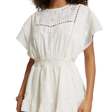 Vestido corto con bordado inglés de Scotch &amp; Soda