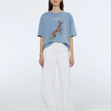 T-Shirt Scotch & Soda azul "Blue Mountain"