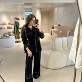 Set em renda preto com transparências