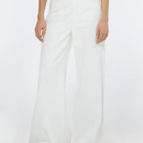 Jeans wide leg Scotch & Soda brancas