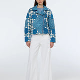 Jeans wide leg Scotch & Soda brancas