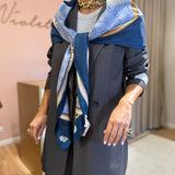 Lenço Estampa Foulard Azul | Liu Jo