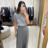 Calça Palazzo Com Cinto | Liu Jo