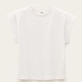 T-shirt Pio Branca em Algodão | BA&SH