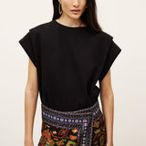 T-shirt Preta Pio | ba&sh