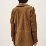 Casaco Mario em Veludo de Pele de Cabra | Ba&sh